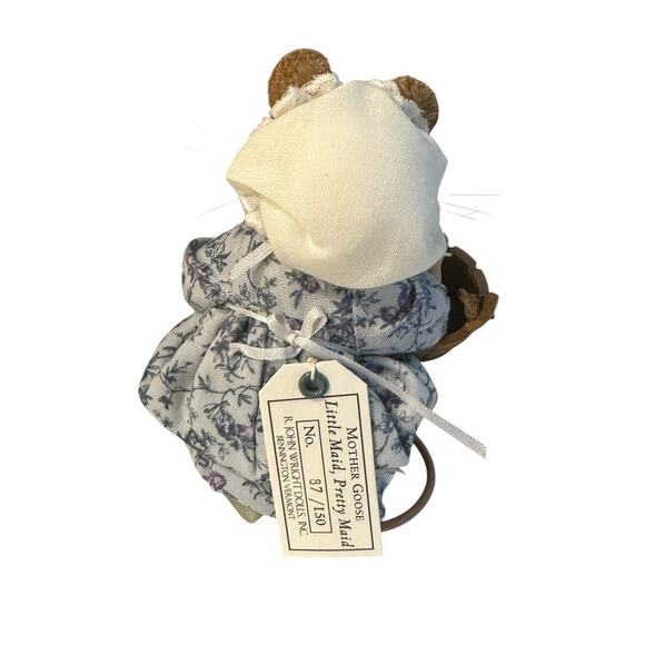 R John Wright #087 of 150 Mice Little Maid, Pretty Maid Mother Goose Series - Picture 2 of 7